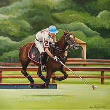 Load image into Gallery viewer, Acrylic painting &quot;Polo player&quot;
