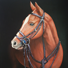 Load image into Gallery viewer, Acrylic painting &quot;The horse&quot;
