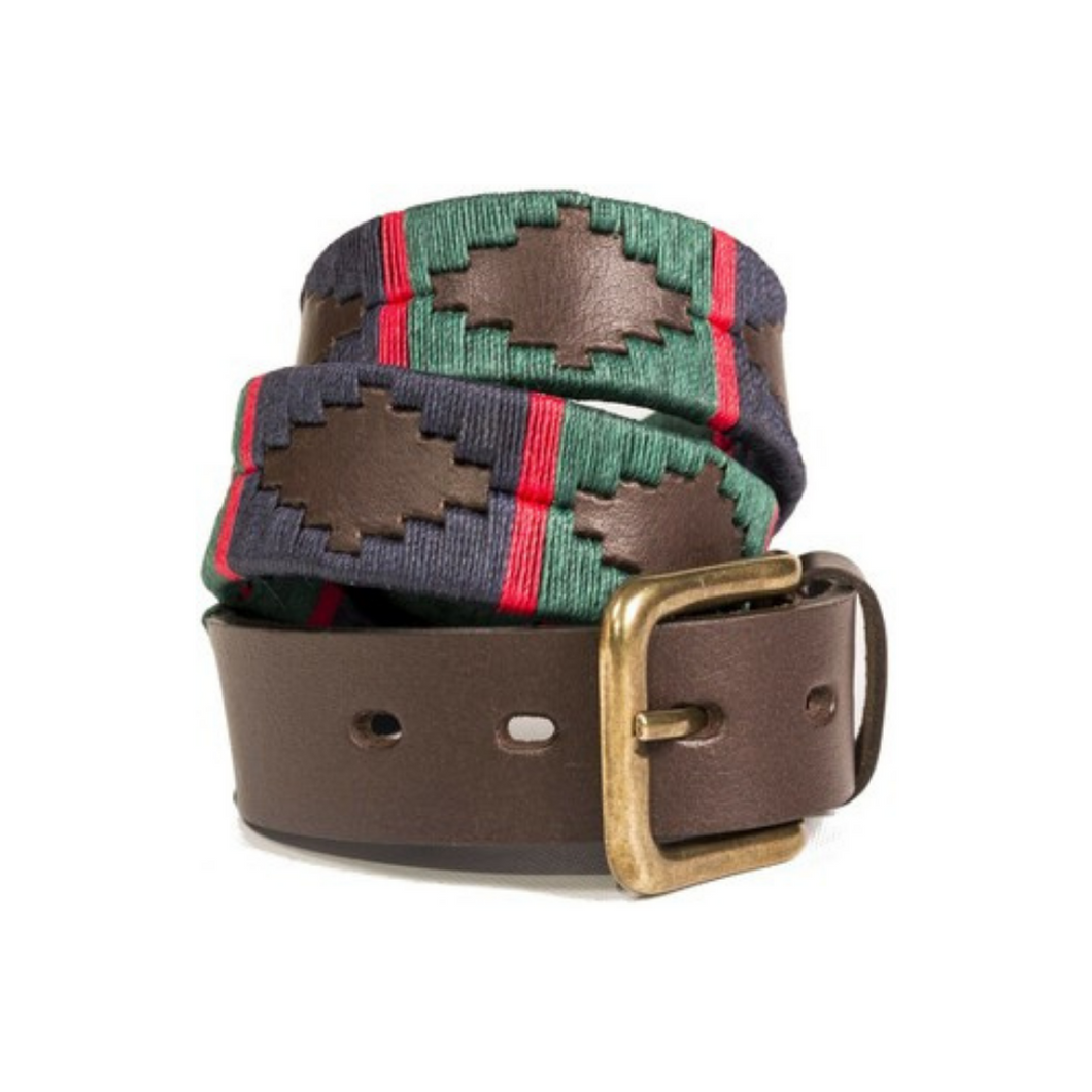 Argentine Polo Belt (Green)